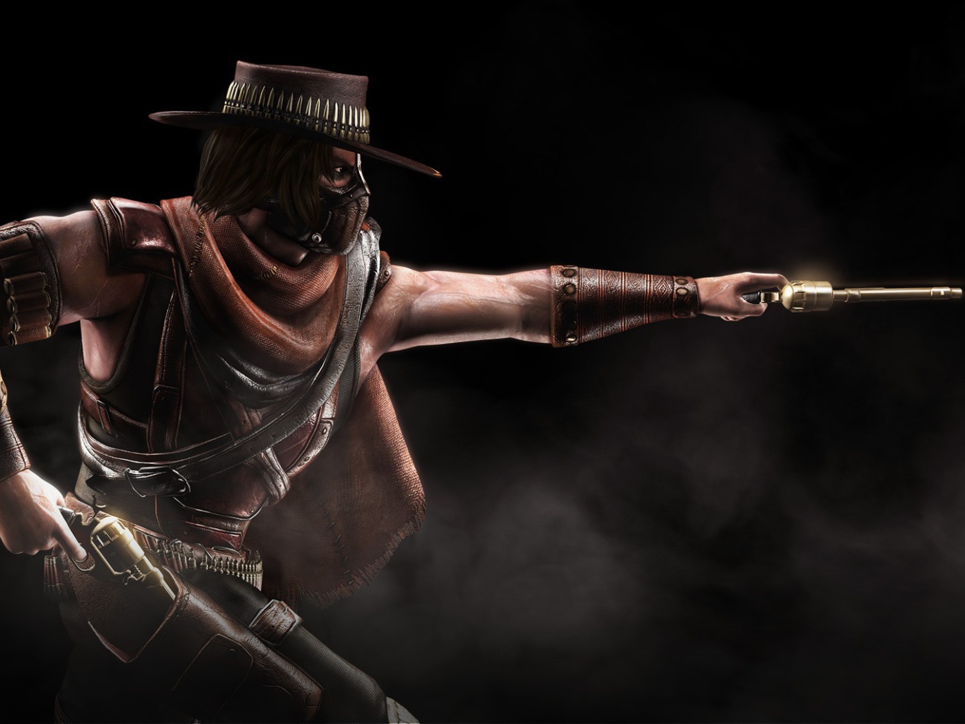 Гангстер в черной шляпе