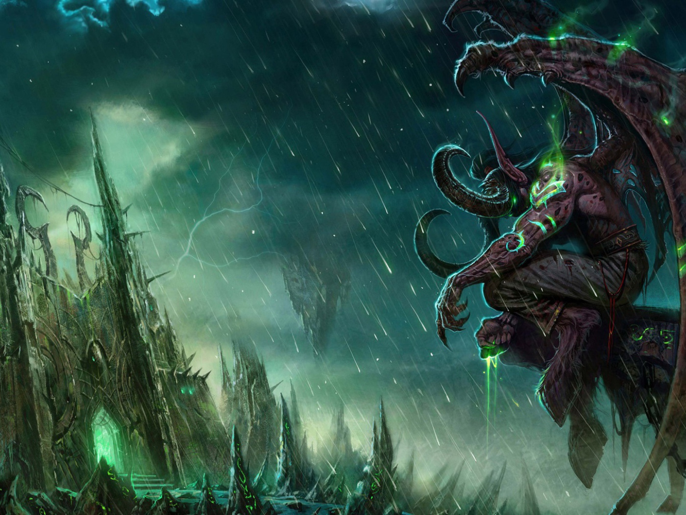 Горгулья под кислотным дождем