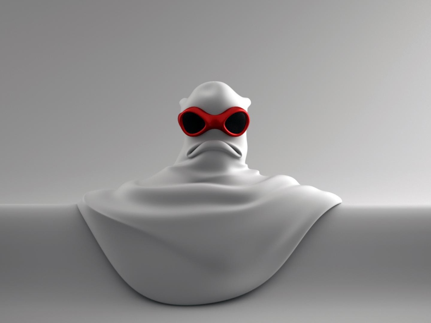 Привидение в красных очках