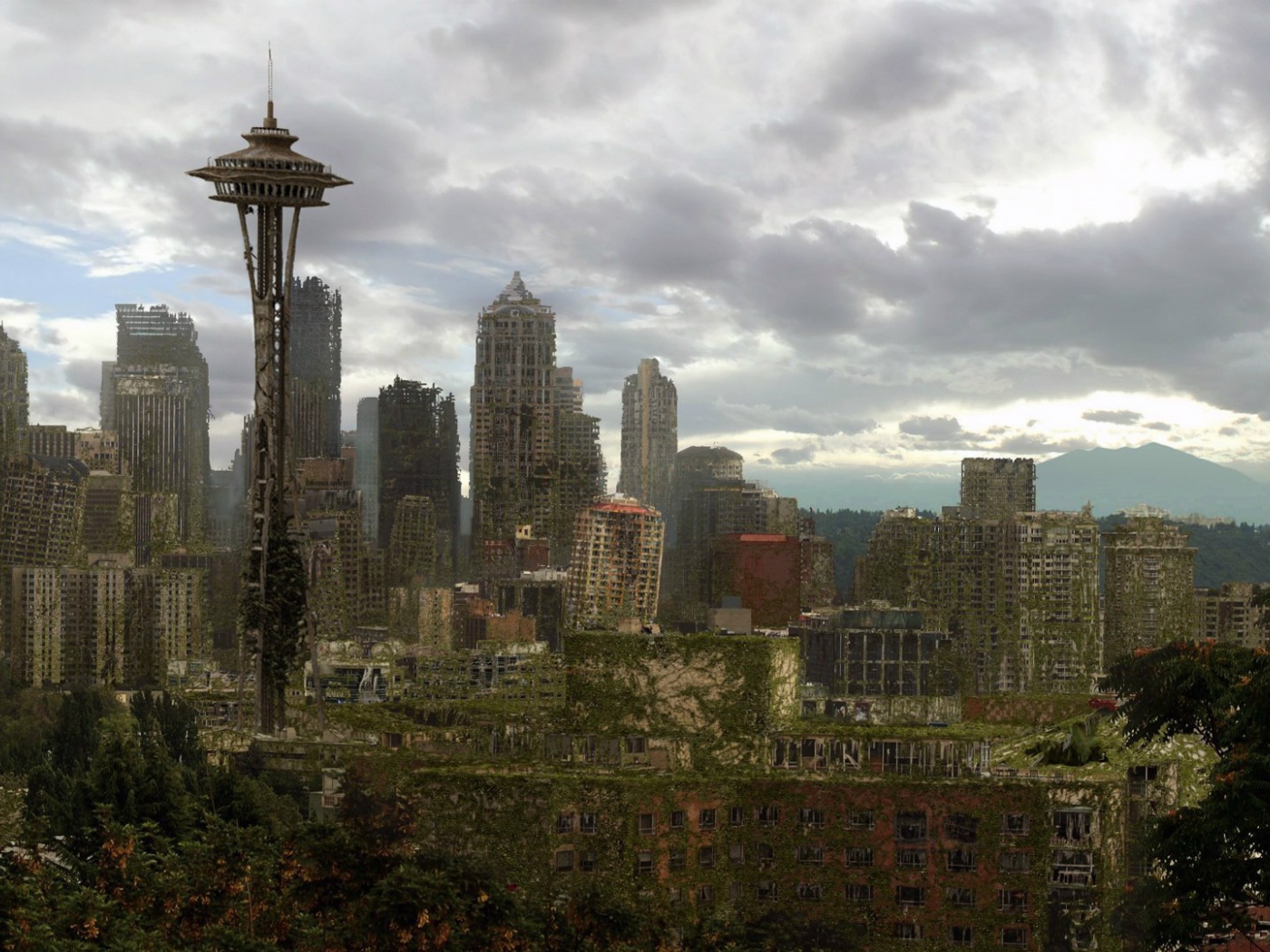 Жизнь после людей. Сиэтл, США
