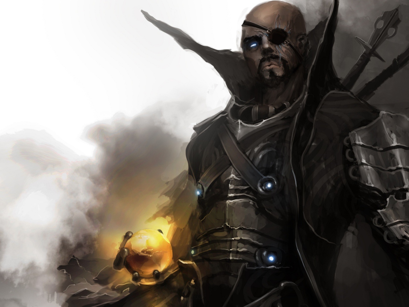 Маг из Мстителей,  фэнтези арт