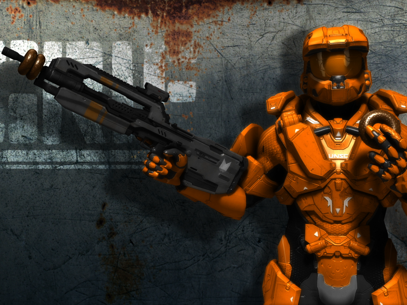 Оранжевый робот, Red vs. Blue