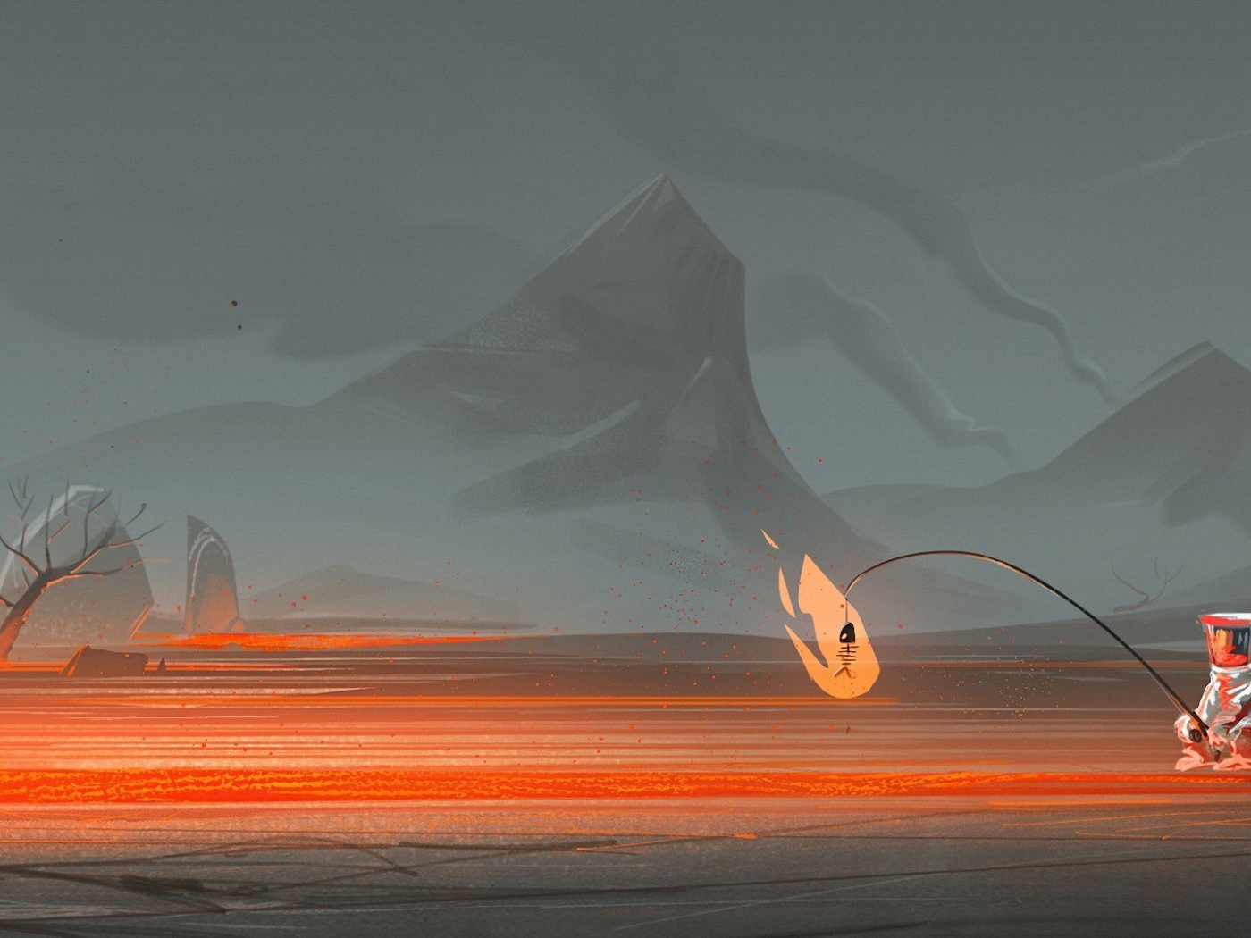 Пикник на лавовом поле