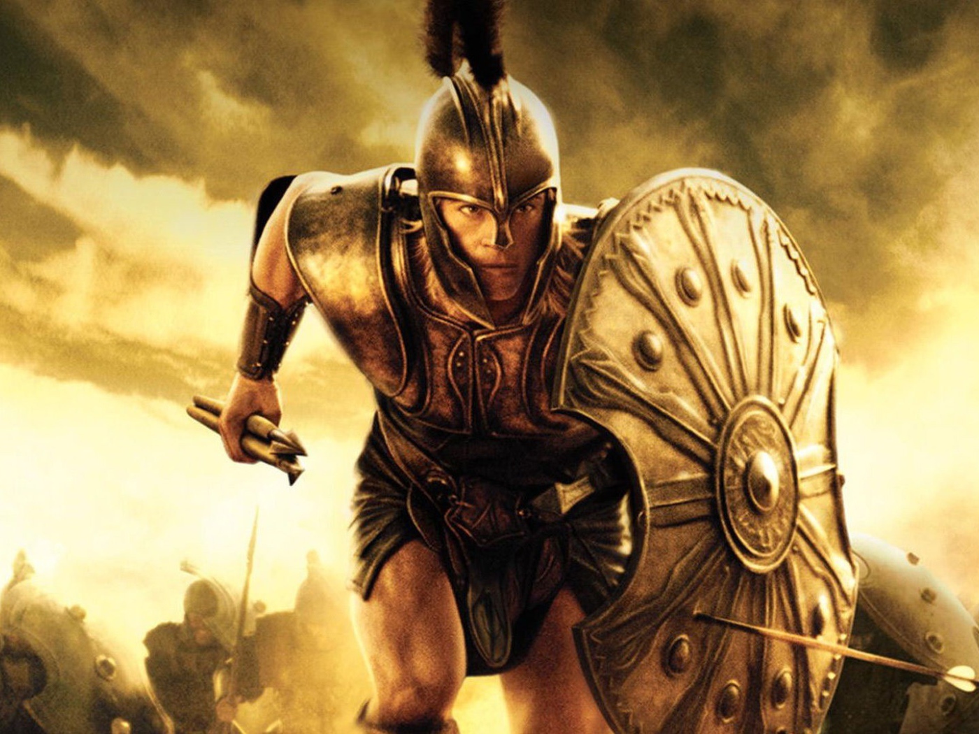 Спартанец идет в бой