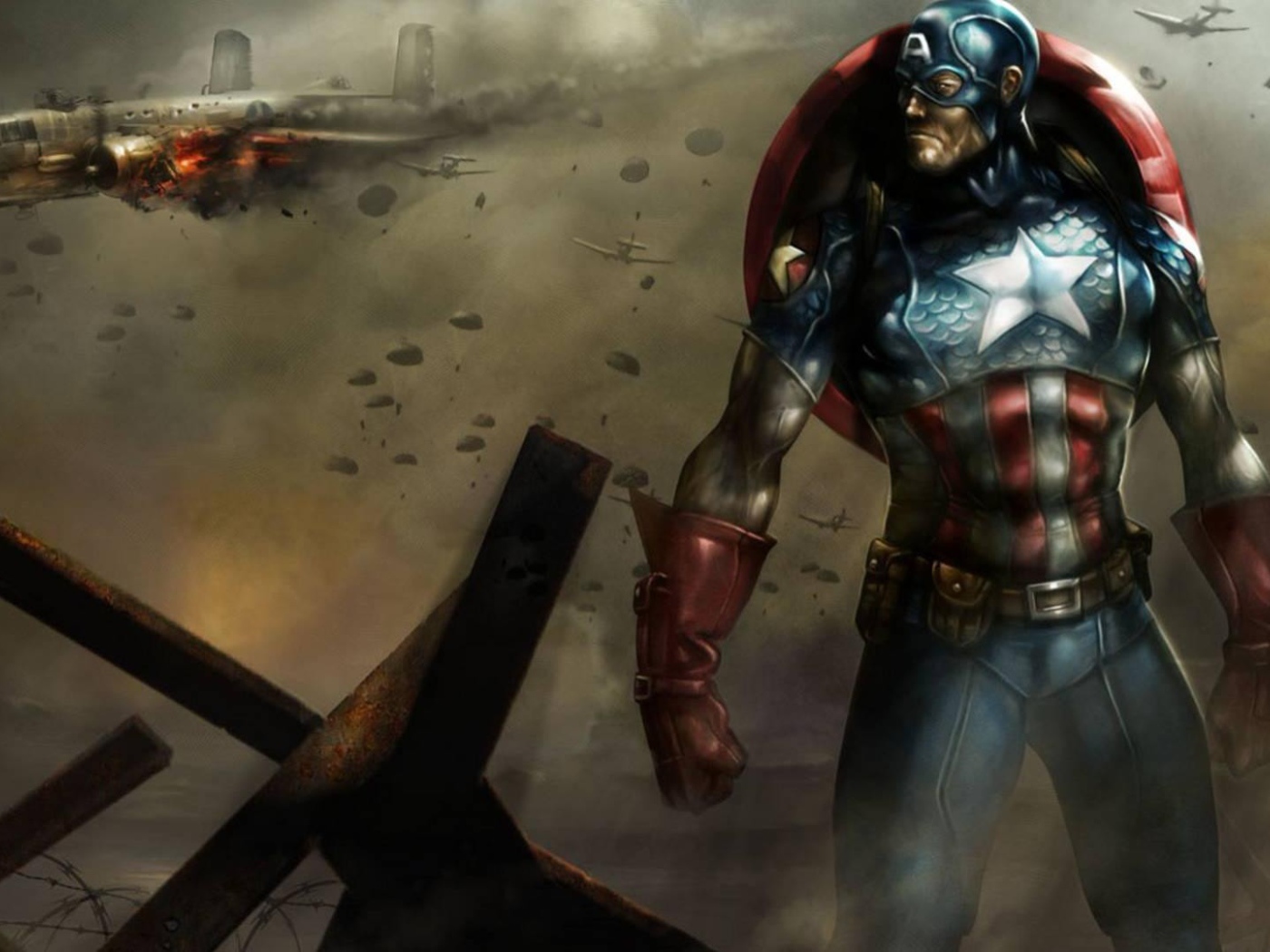 Супергерой Капитан Америка, студия Марвел