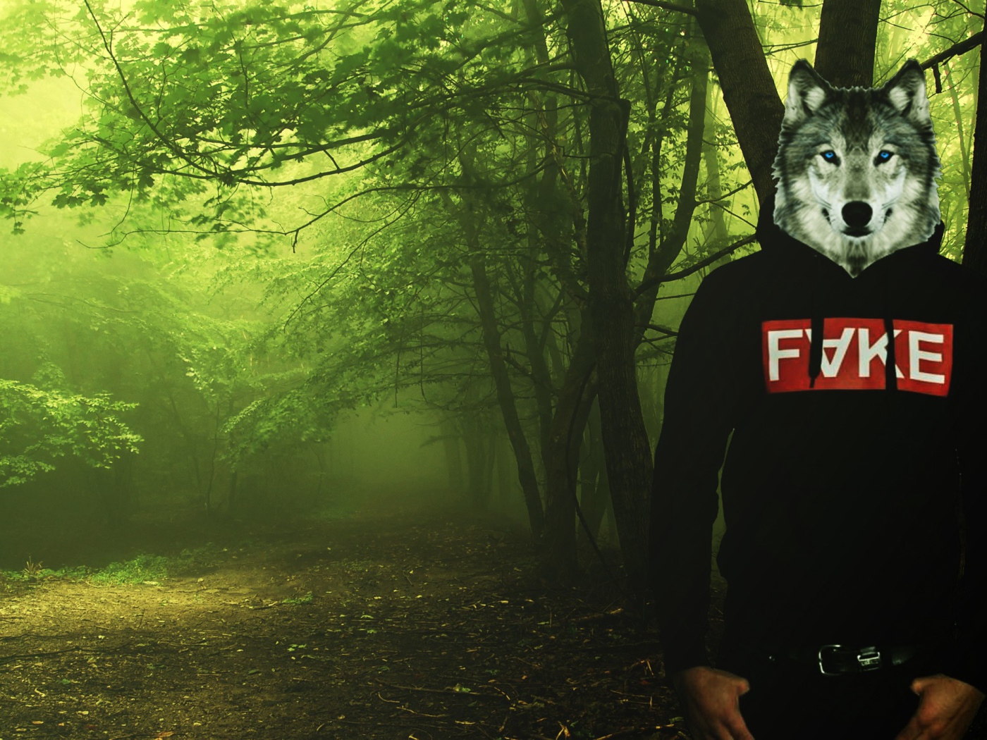 Человек с головой волка