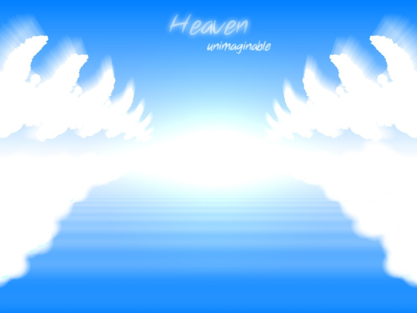 Белые ангелы в небе