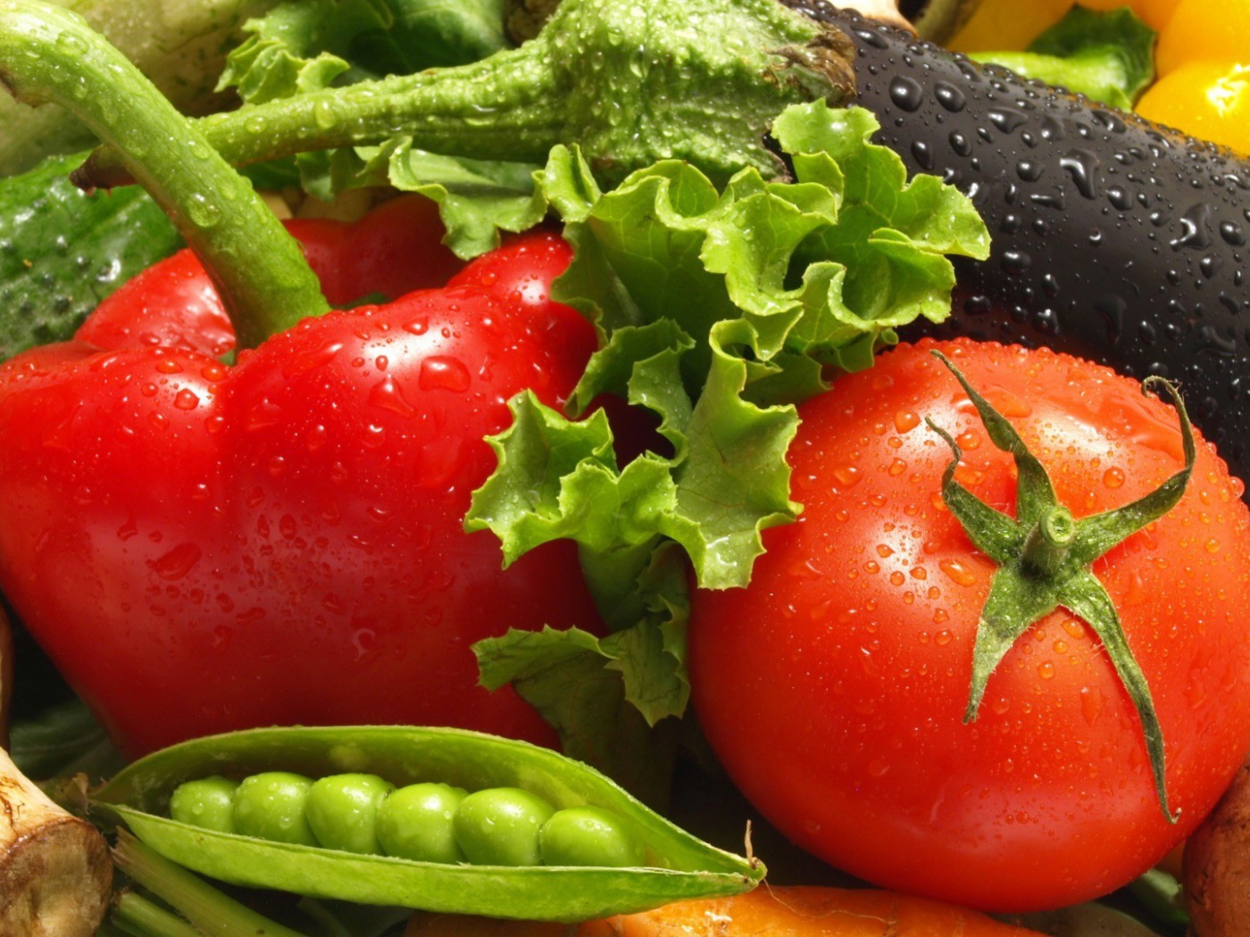 Овощи для весеннего салата