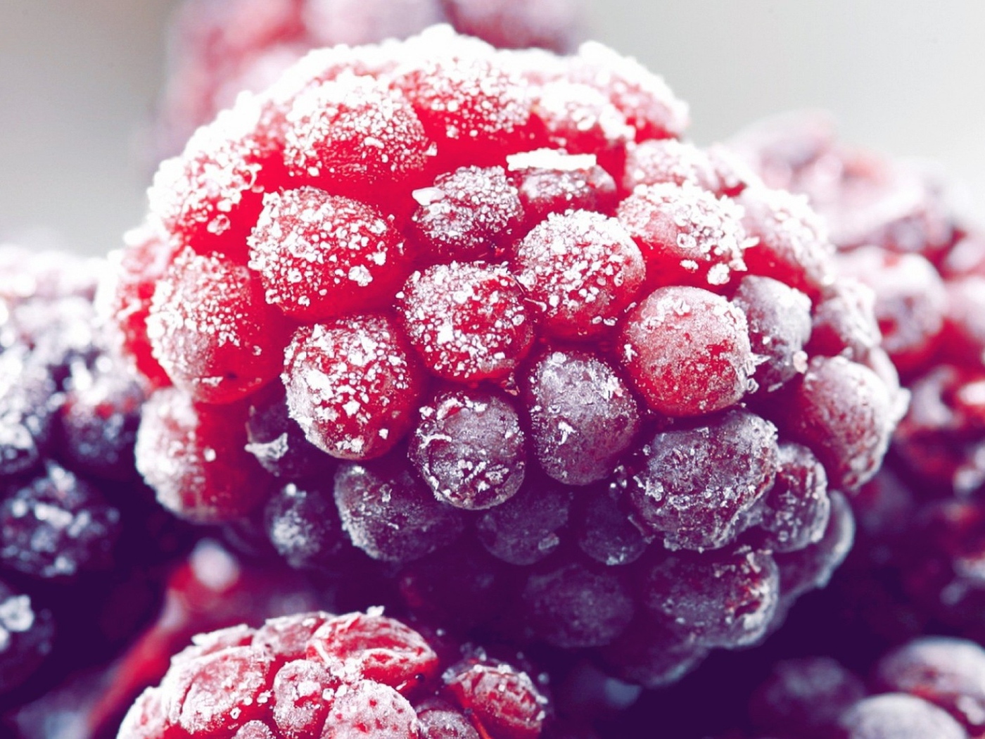 Иней на малине