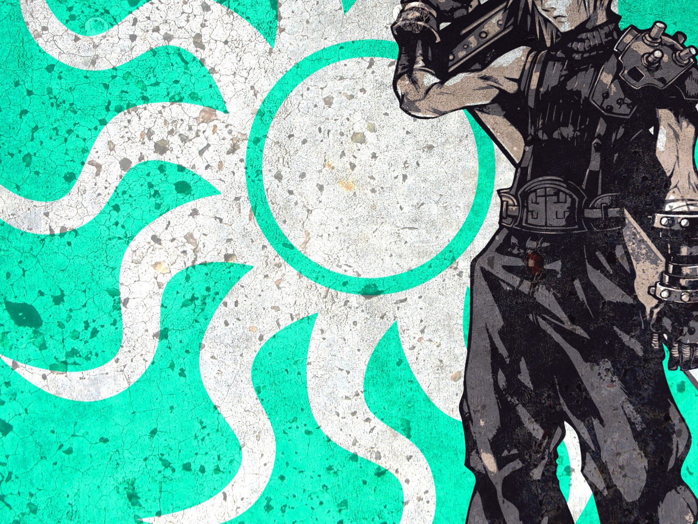 Солдат из игры Cloud Strife