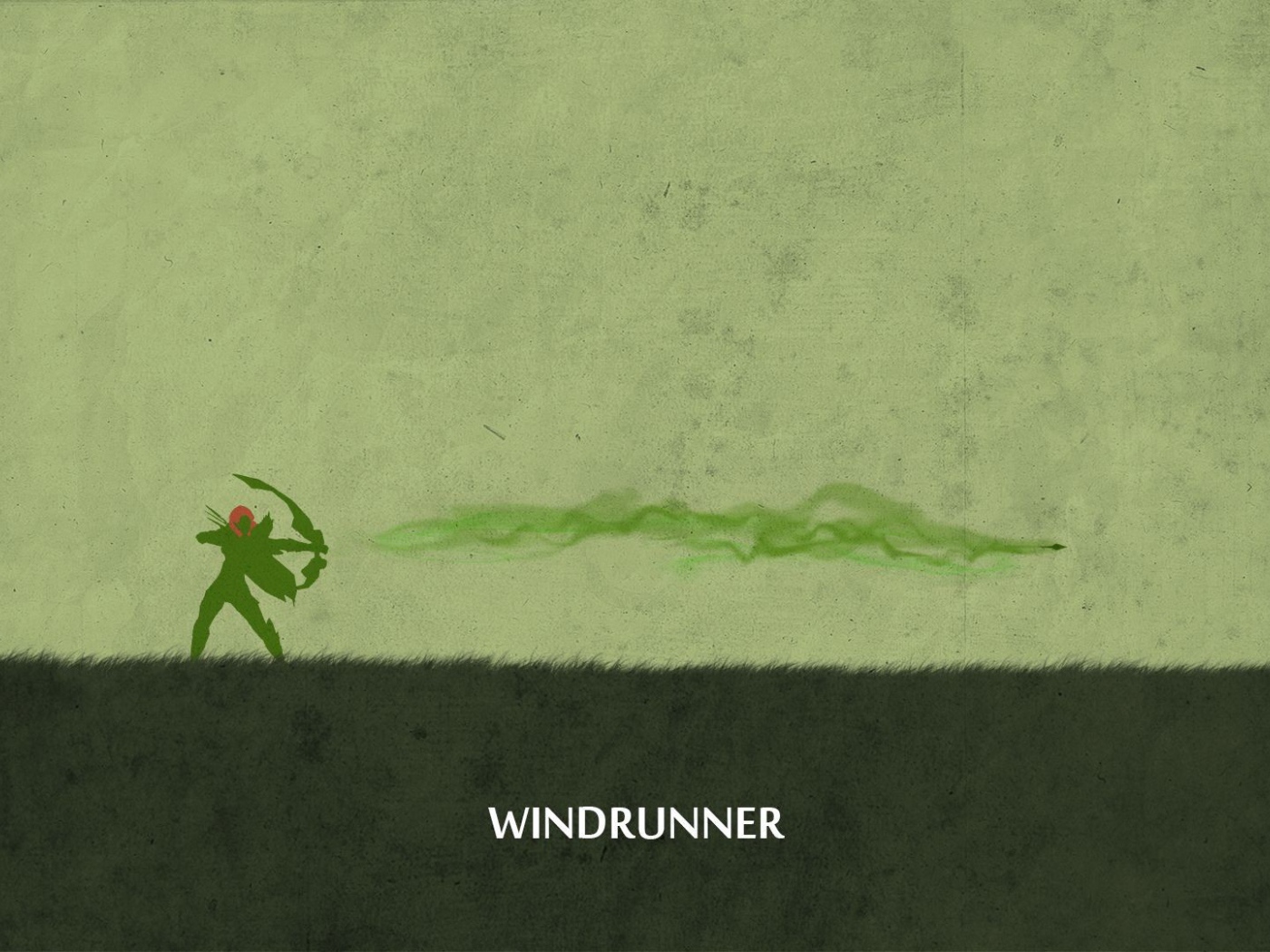 Лучник Windrunner из игры Дота