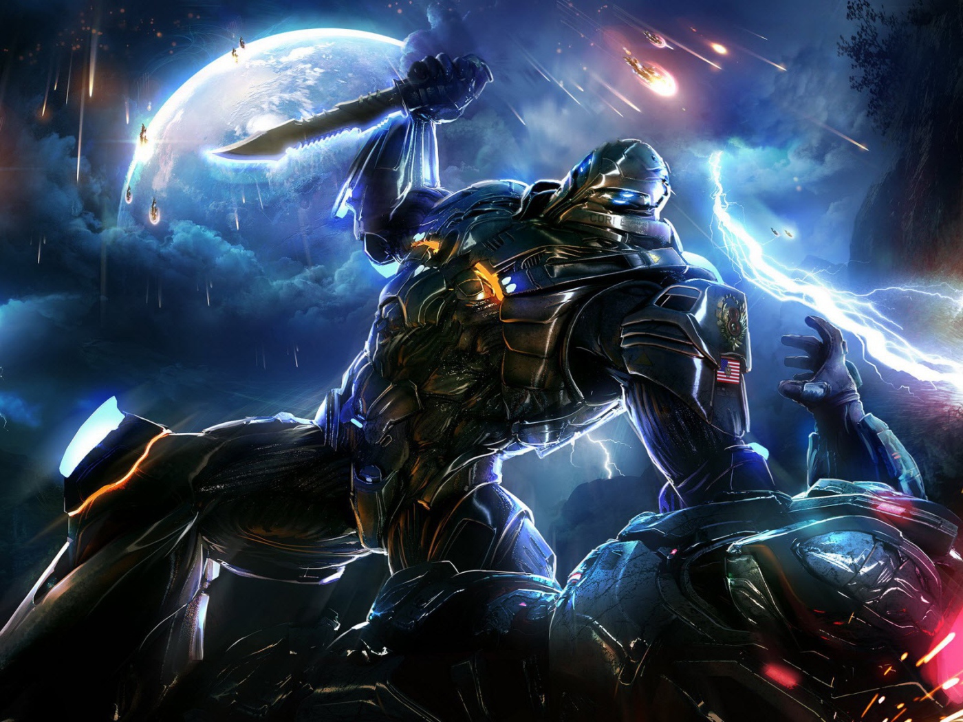 Сражение мехов в игре Section 8 Prejudice