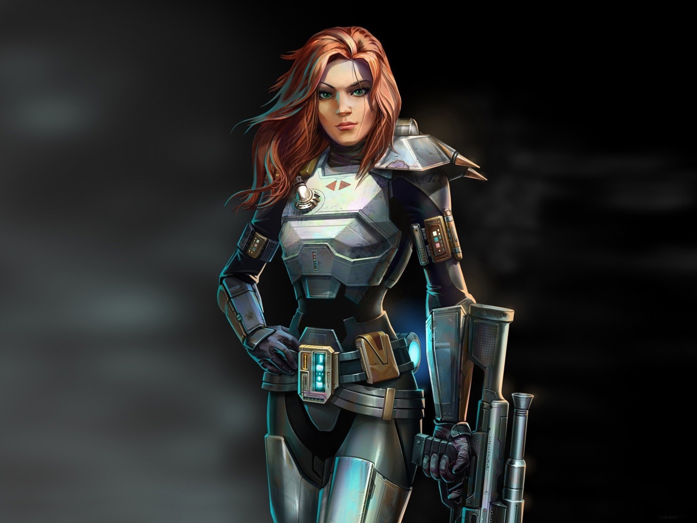 Охотник Баунти из игры SWTOR