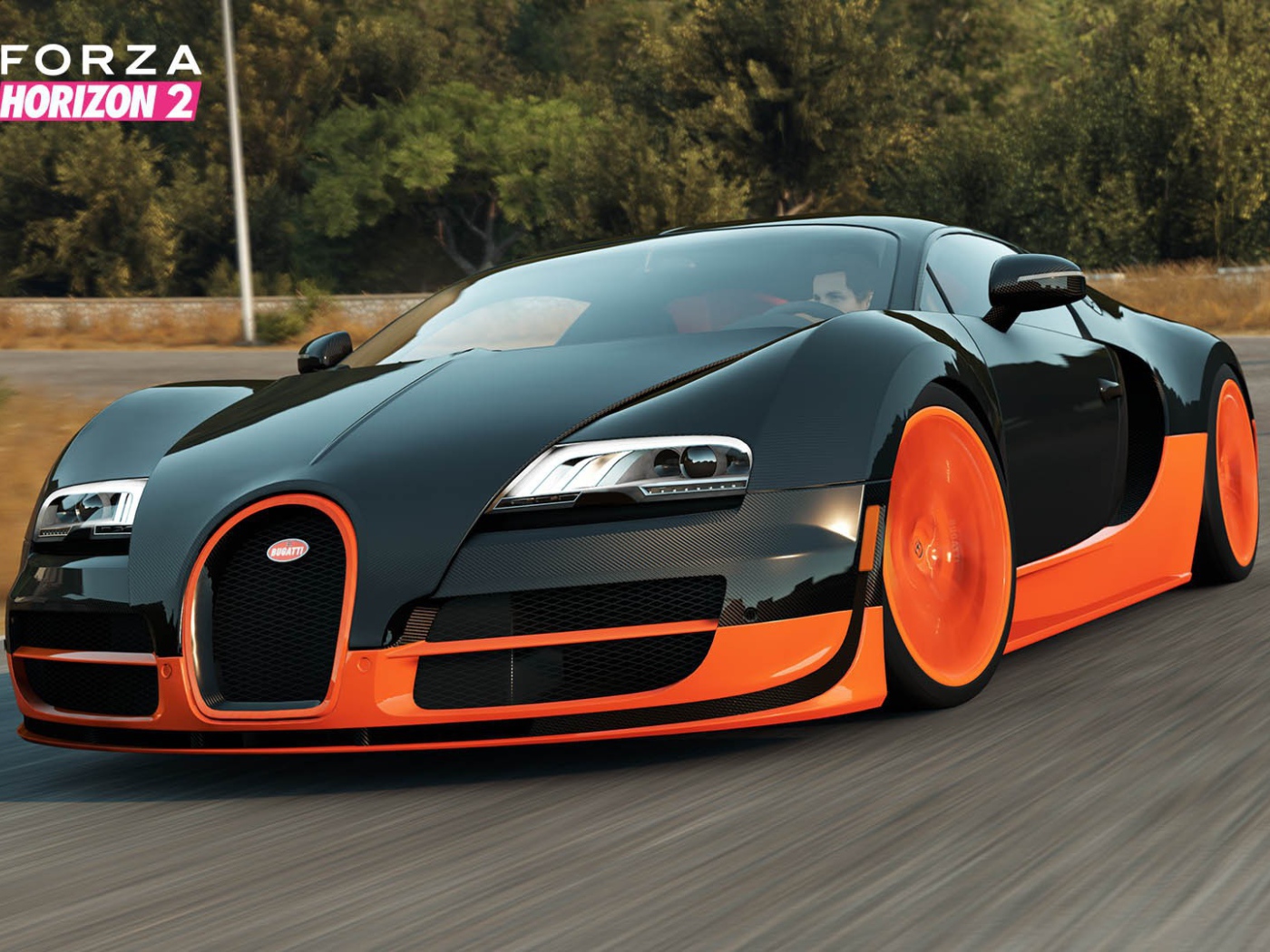 Бугатти Вейрон в игре Forza Horizon 2