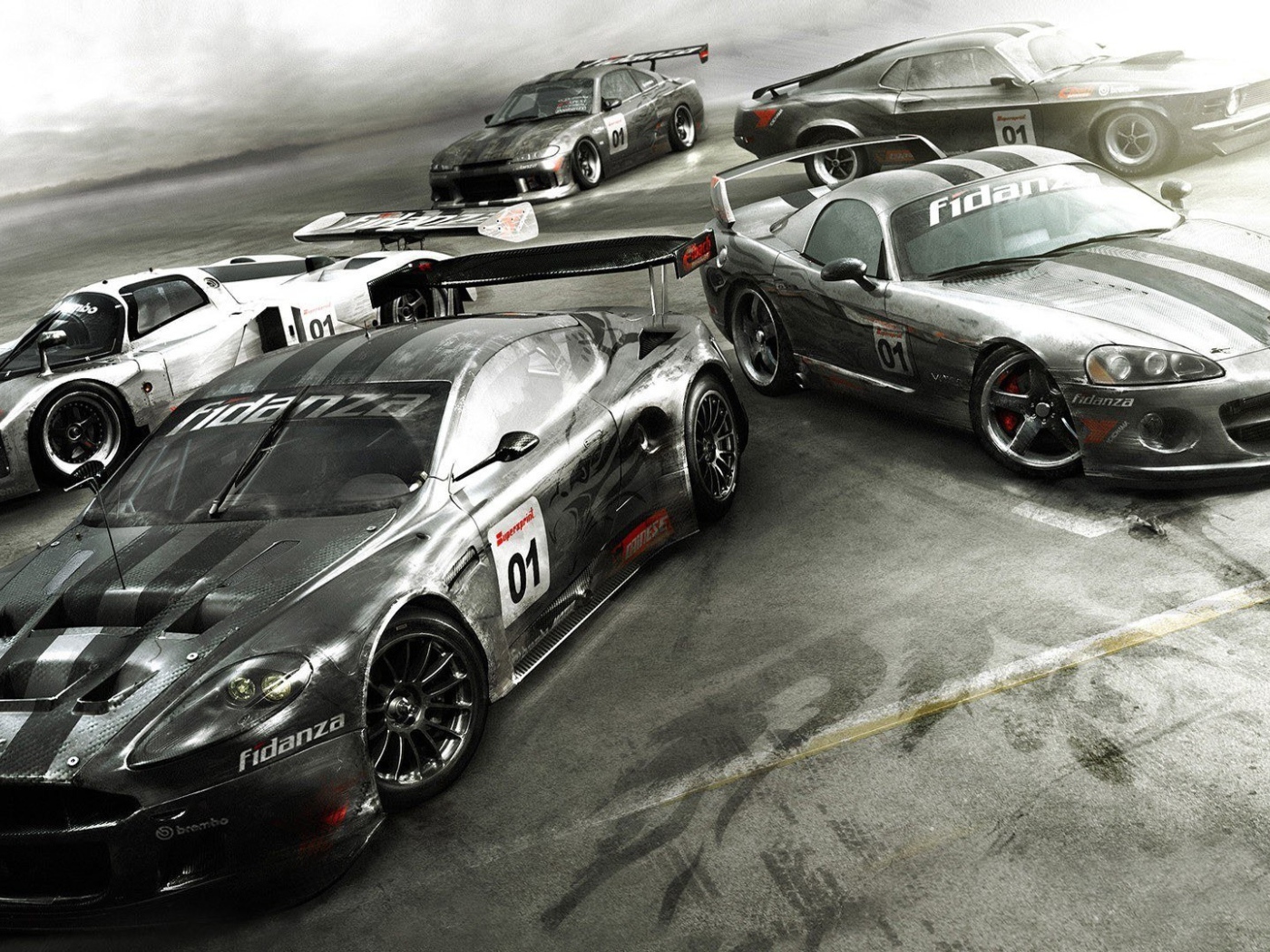 Автомобили в игре Race Driver GRID