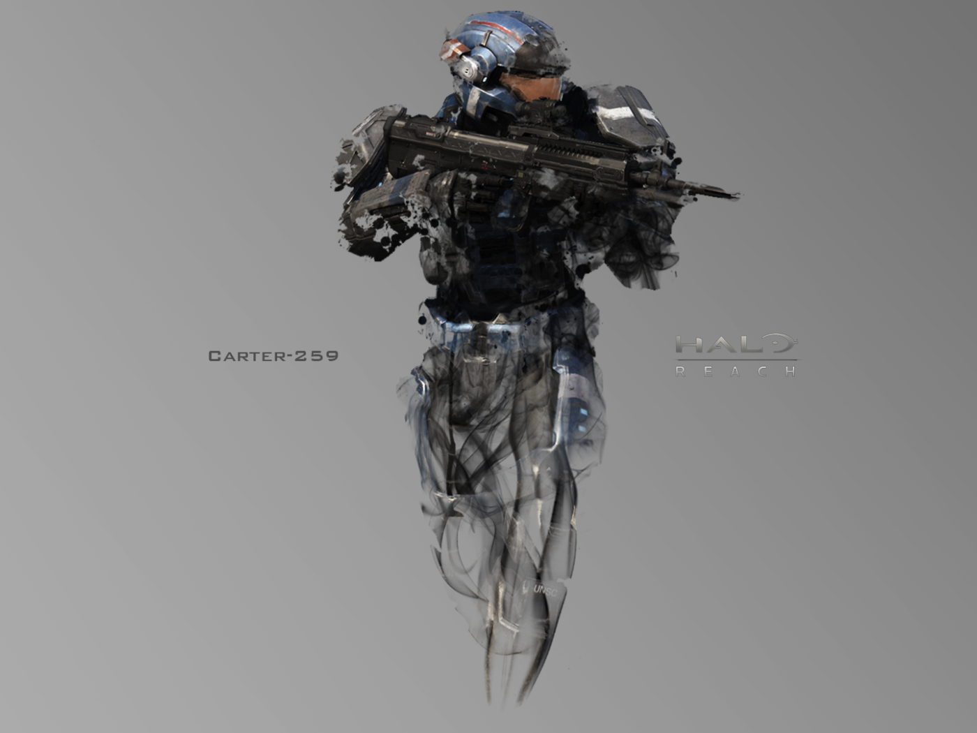 Воин Картер 259 из игры Хало