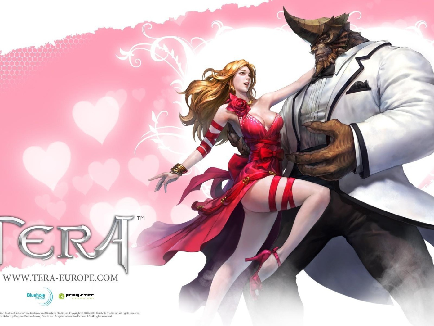 Персонажи компьютерной игры Tera