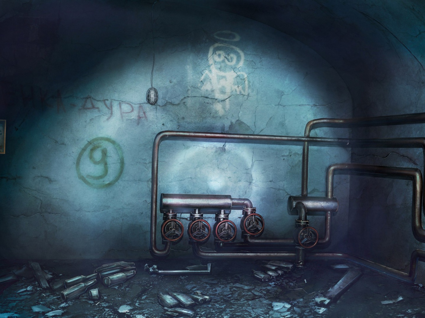 Подвал в игре в игре Бесконечное лето