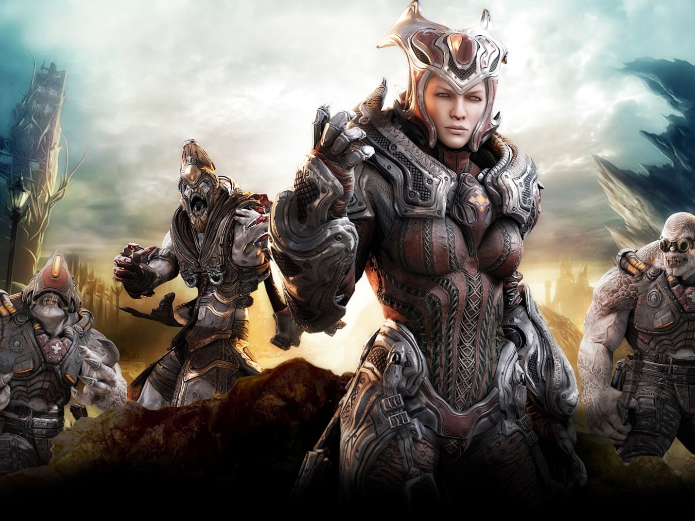 Персонажи игры Gears of War