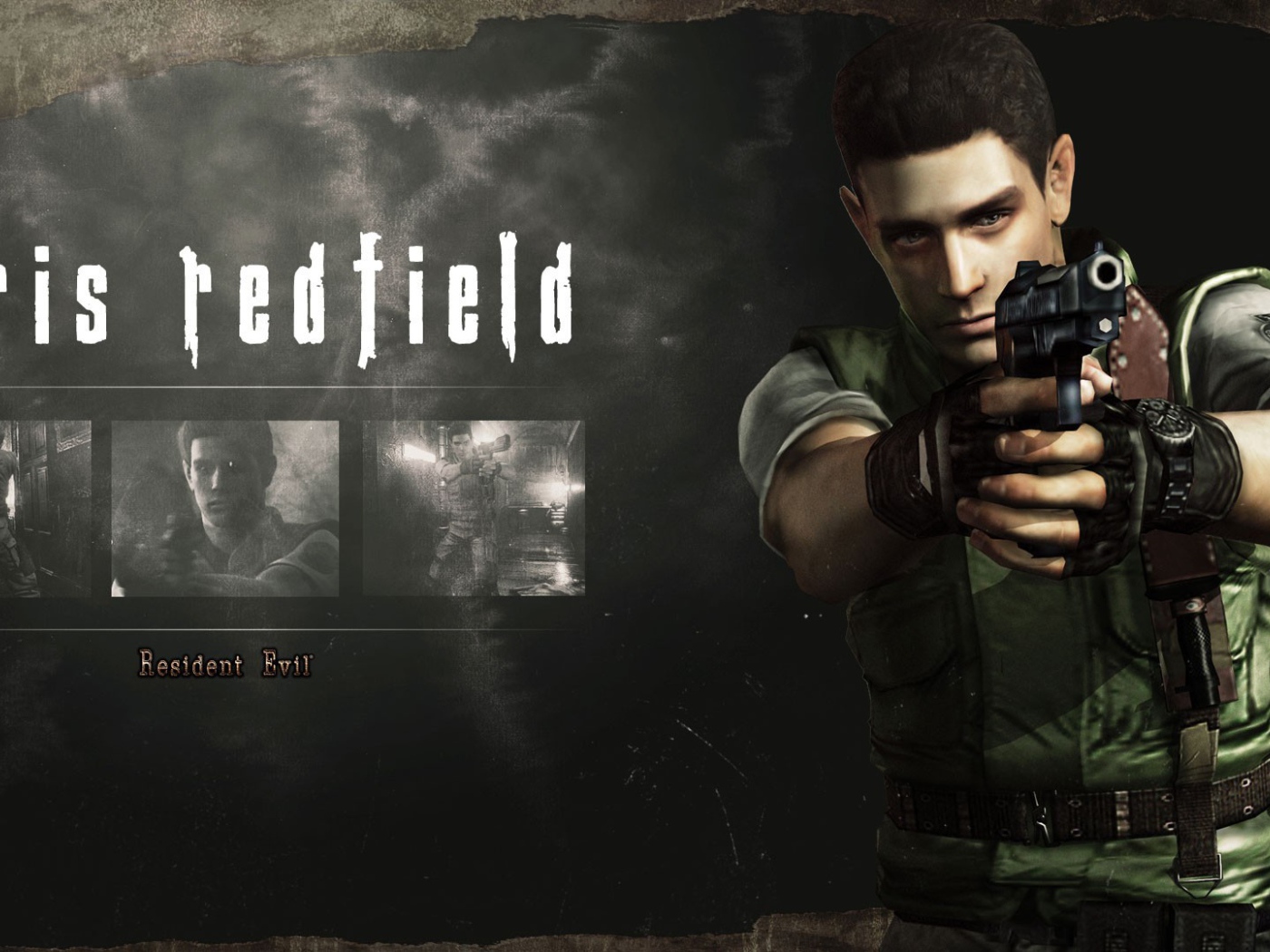 Крис Редфилд из игры Resident Evil HD Remaster