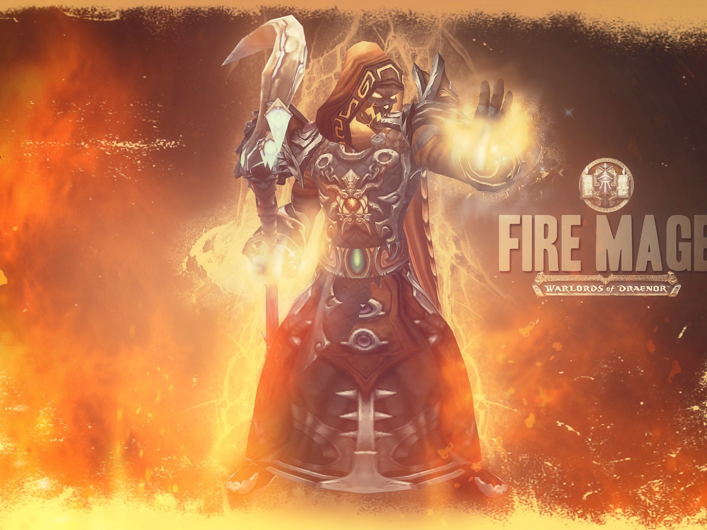 Огненная магия, игра World of Warcraft Warlords of Draenor