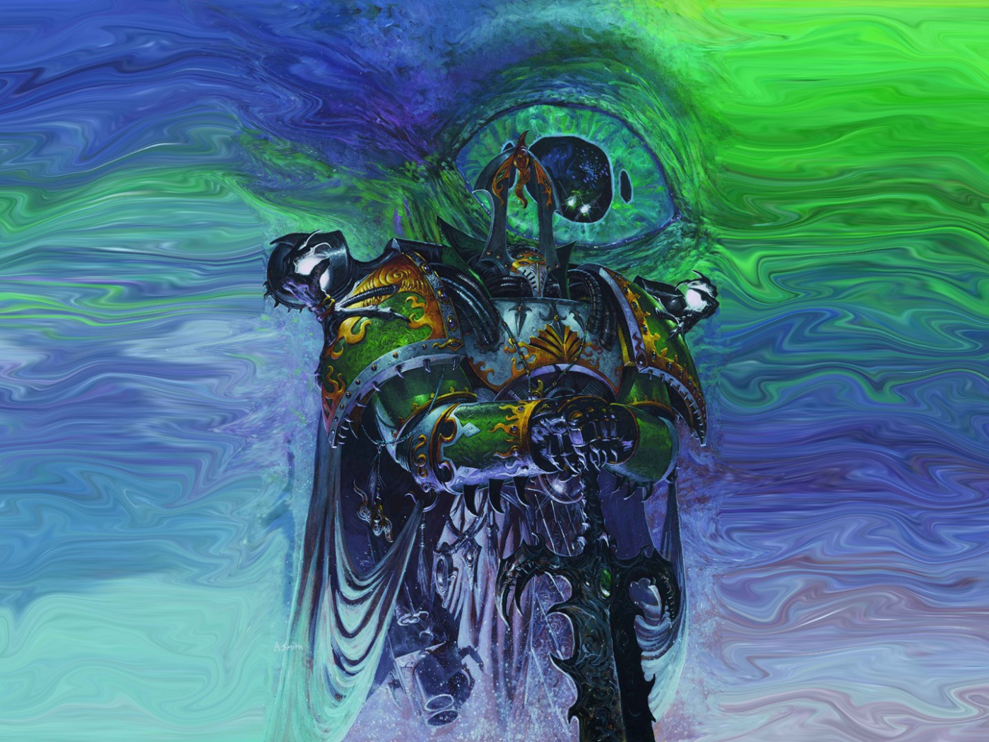 Зеленый хаос в игре Warhammer 40000