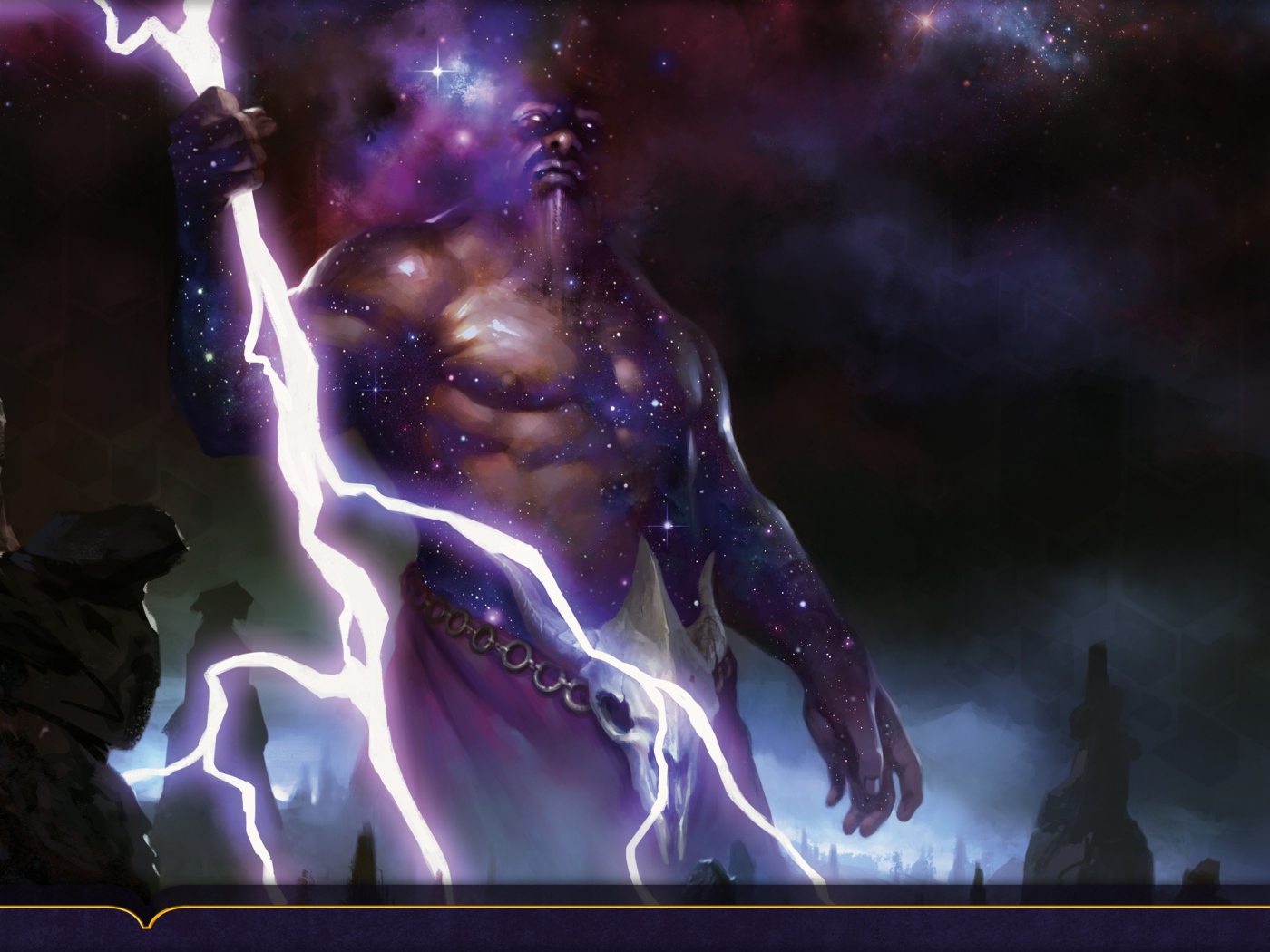 Небесный титан из игры Magic the Gathering