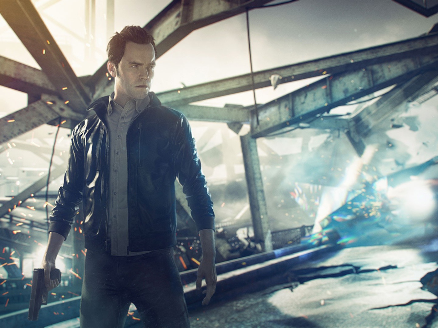 Герой видео игры Quantum Break