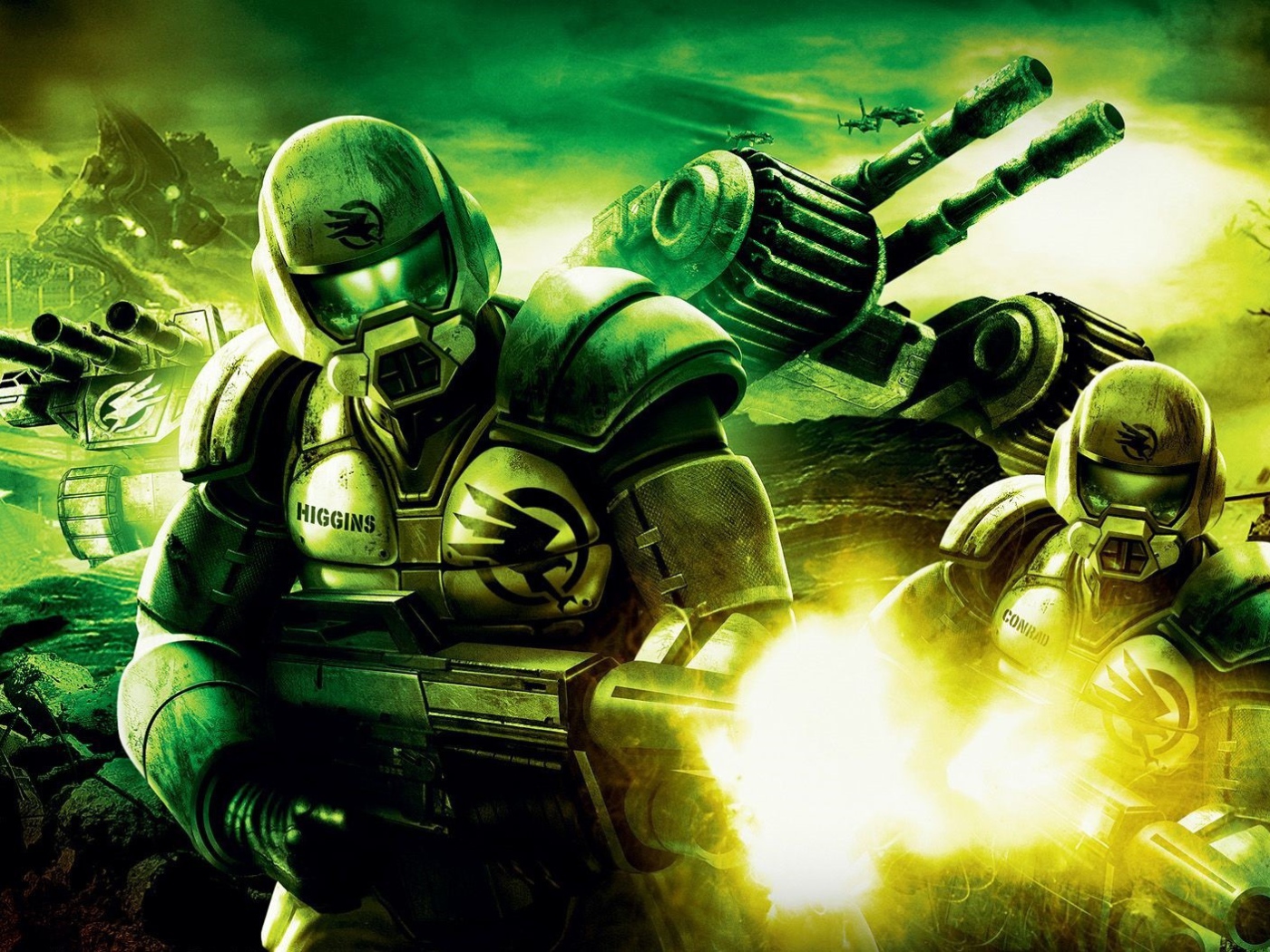 Герои отражают инопланетное вторжение