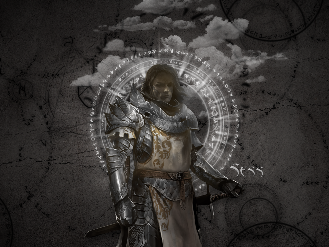 Логан из игры Guild Wars 2