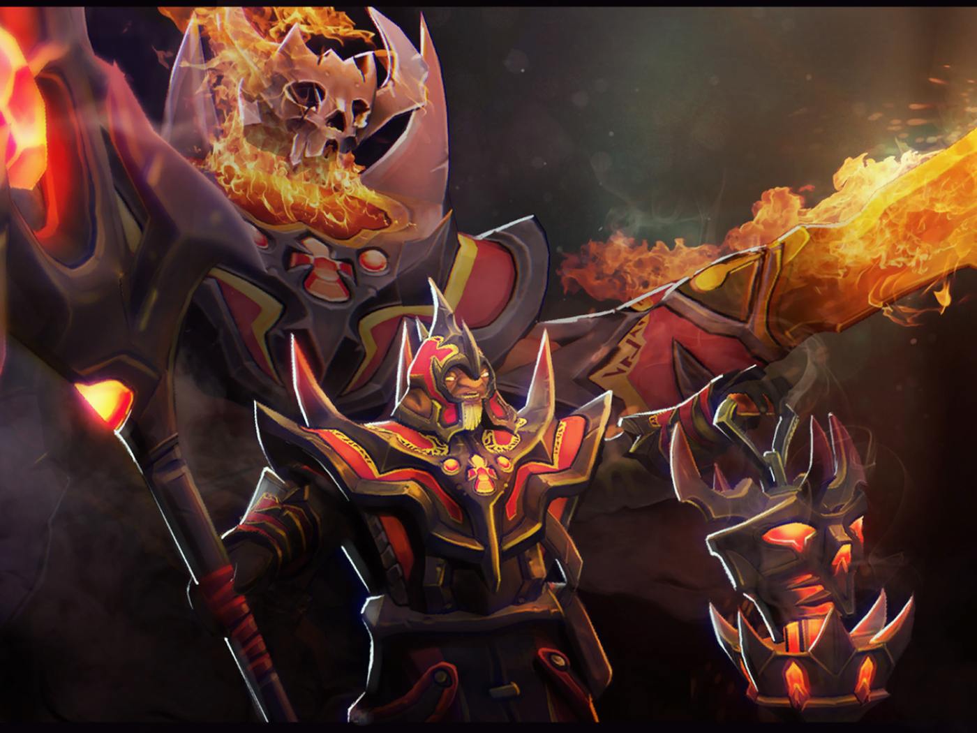 Повелитель огня, игра Dota 2