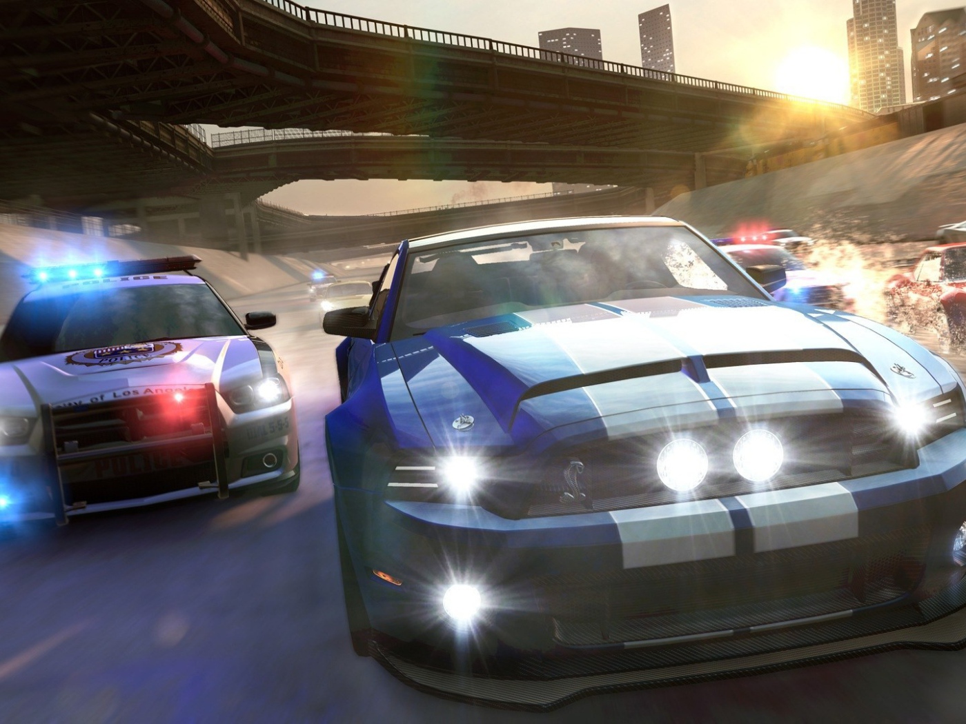 Полицейская погоня в игре The Crew