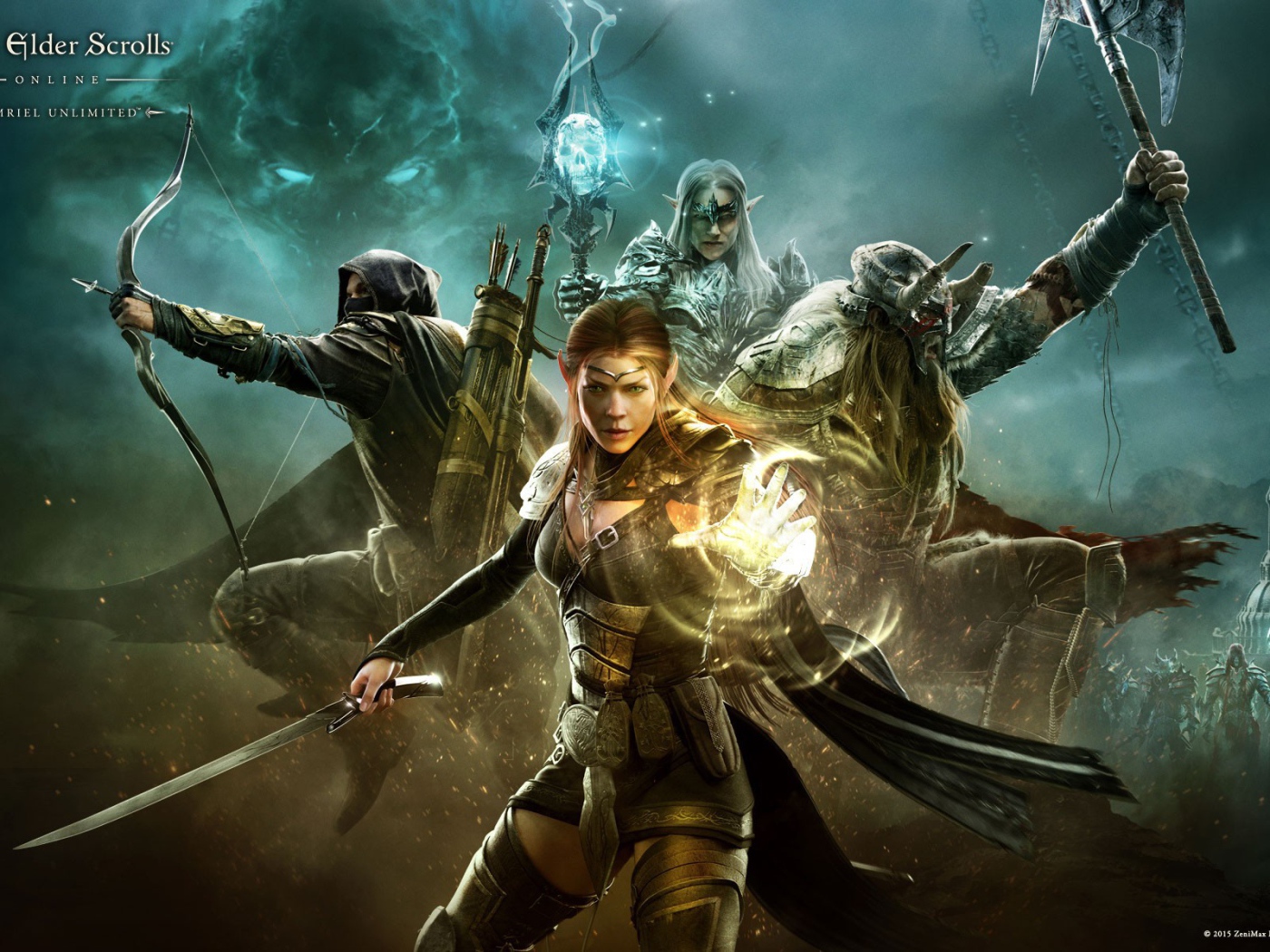 Популярная игра The Elder Scrolls Online