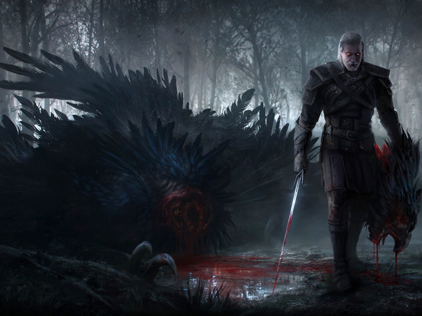 Популярная игра The Witcher 3 Wild Hunt