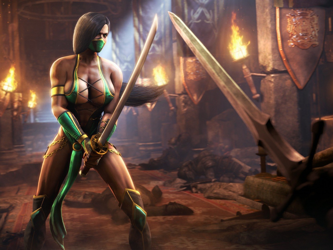 Схватка в игре Mortal Kombat