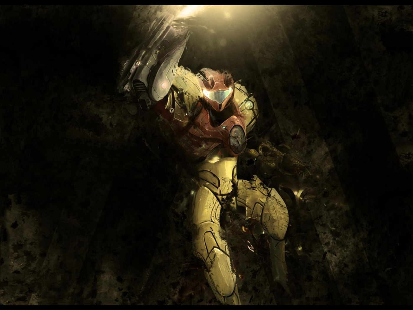 Самус Аран в игре Metroid