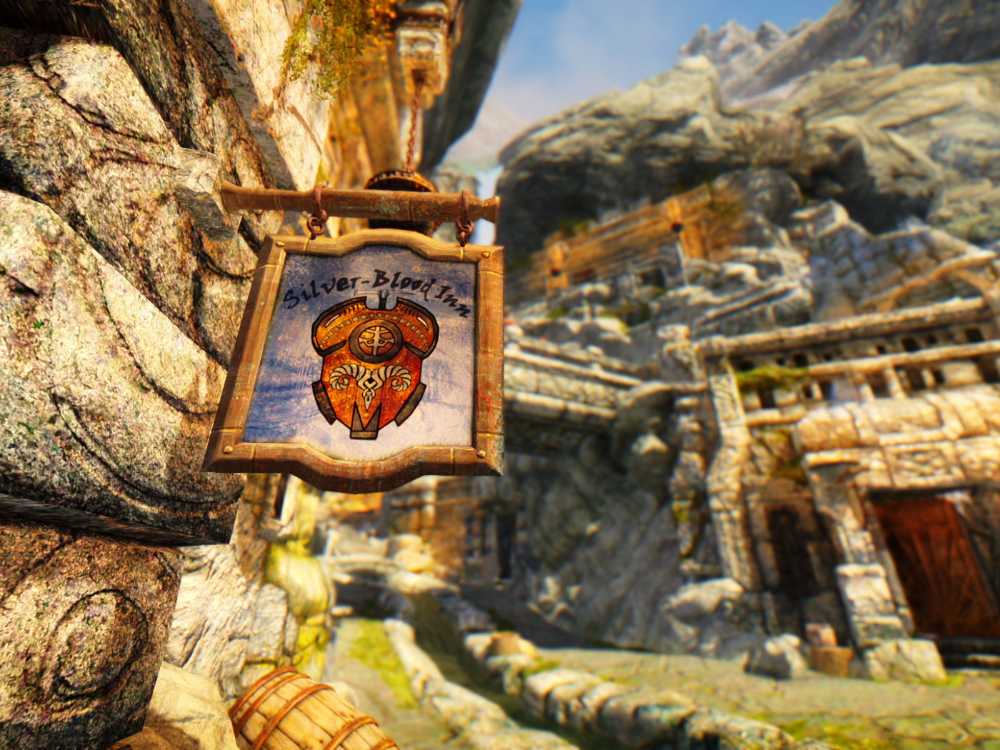 Вывеска магазина в игре The Elder Scrolls V Skyrim