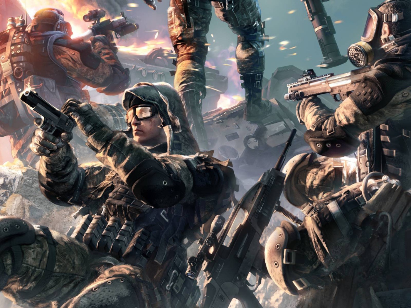 Бой спецназа в игре Warface