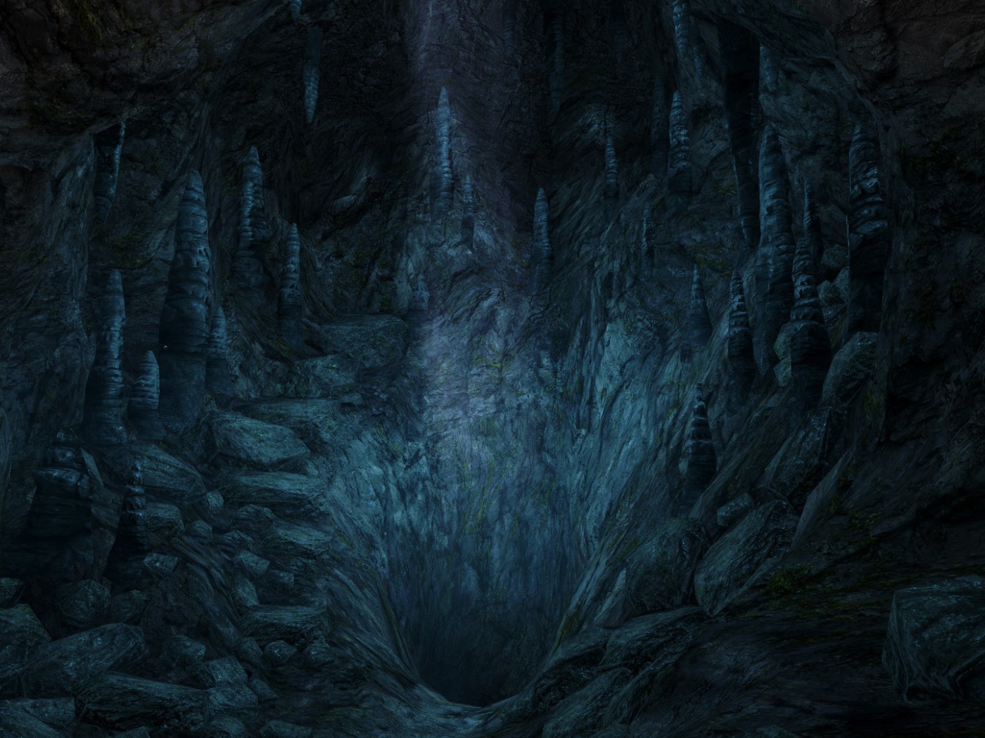 Каменная пещера в игре Dear Esther