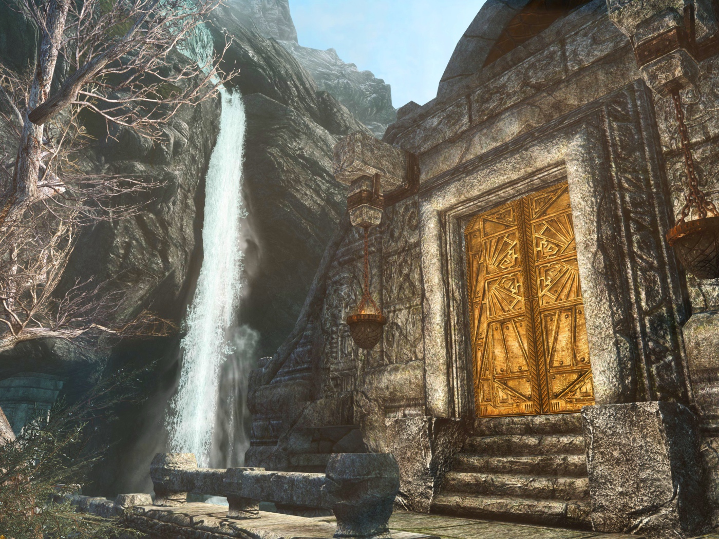 Золотые ворота в игре The Elder Scrolls V Skyrim