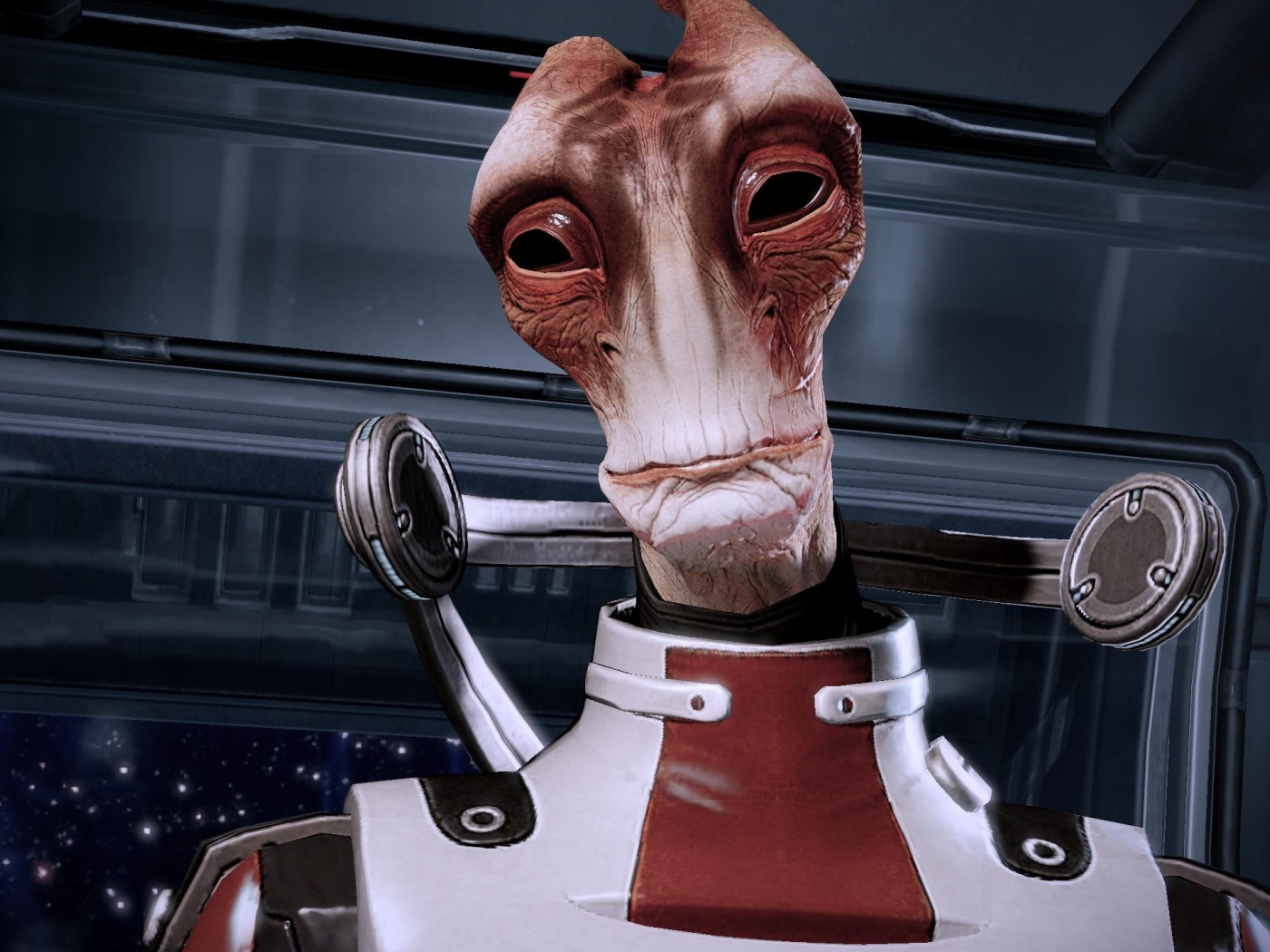 Инопланетянин в скафандре, игра Mass Effect