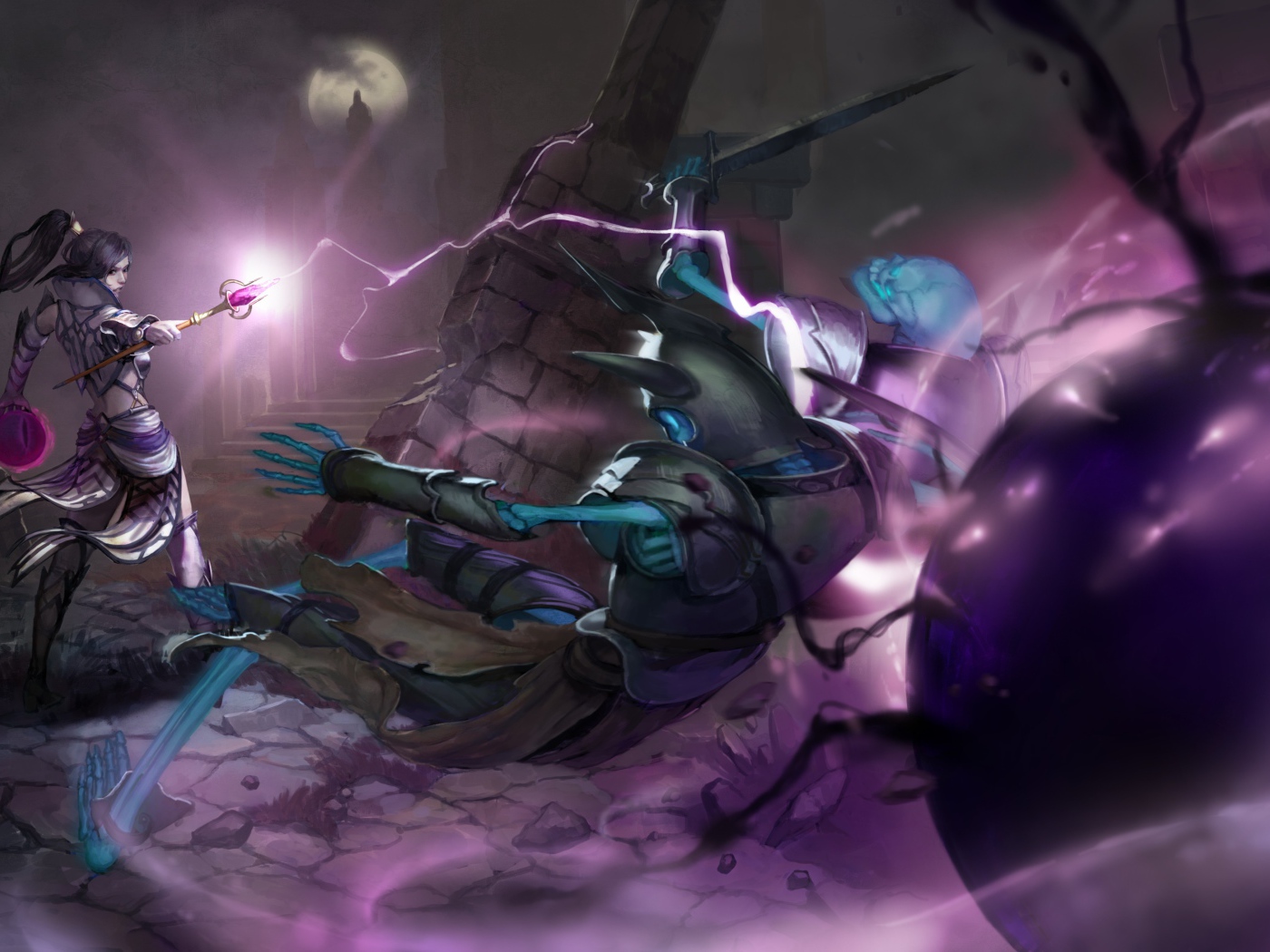 Сражение с нечистой силой, Diablo