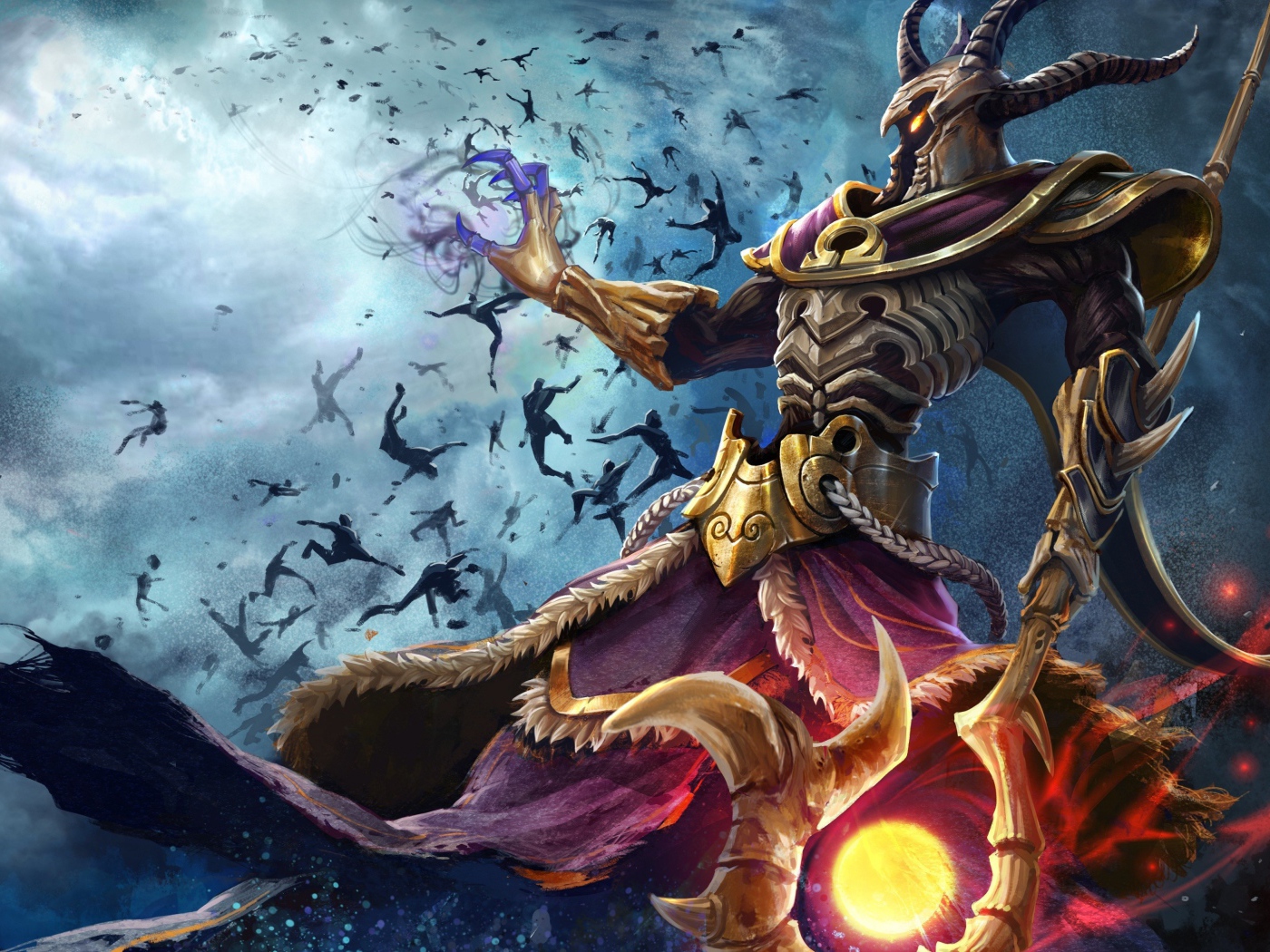 Злобный Хадес в игре Smite