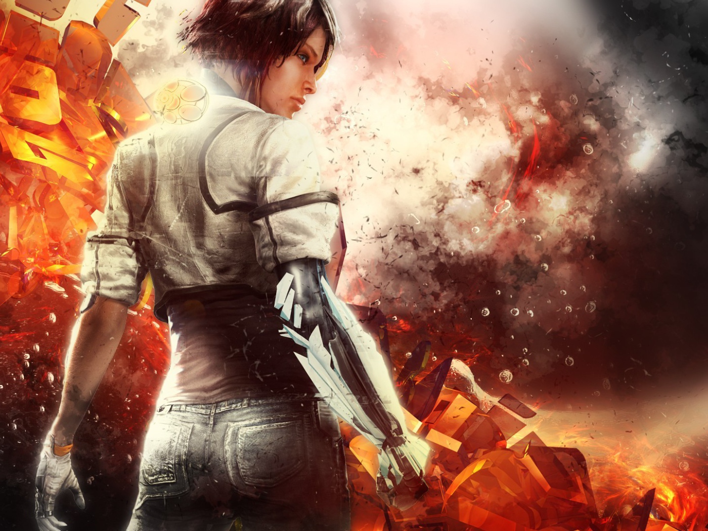 Взрыв в игре Remember Me