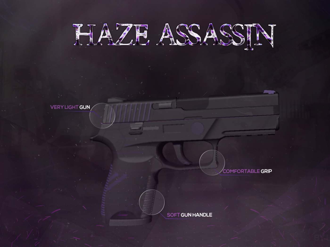 Пистолет из игры Counter-Strike Global Offensive