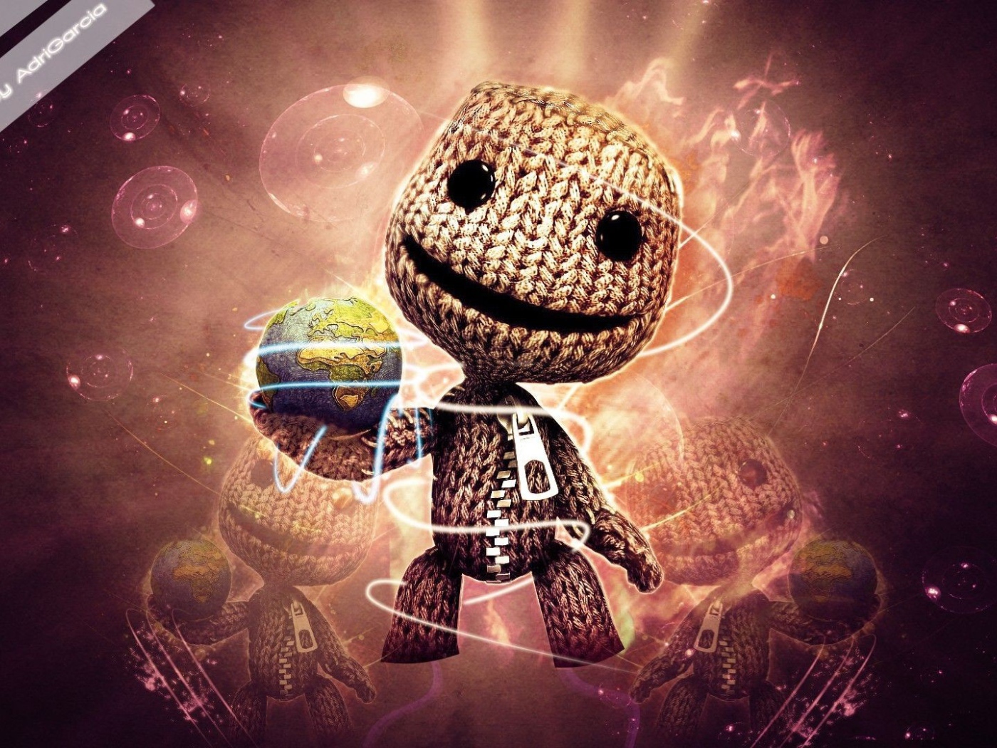 Человечек из игры Little Big Planet