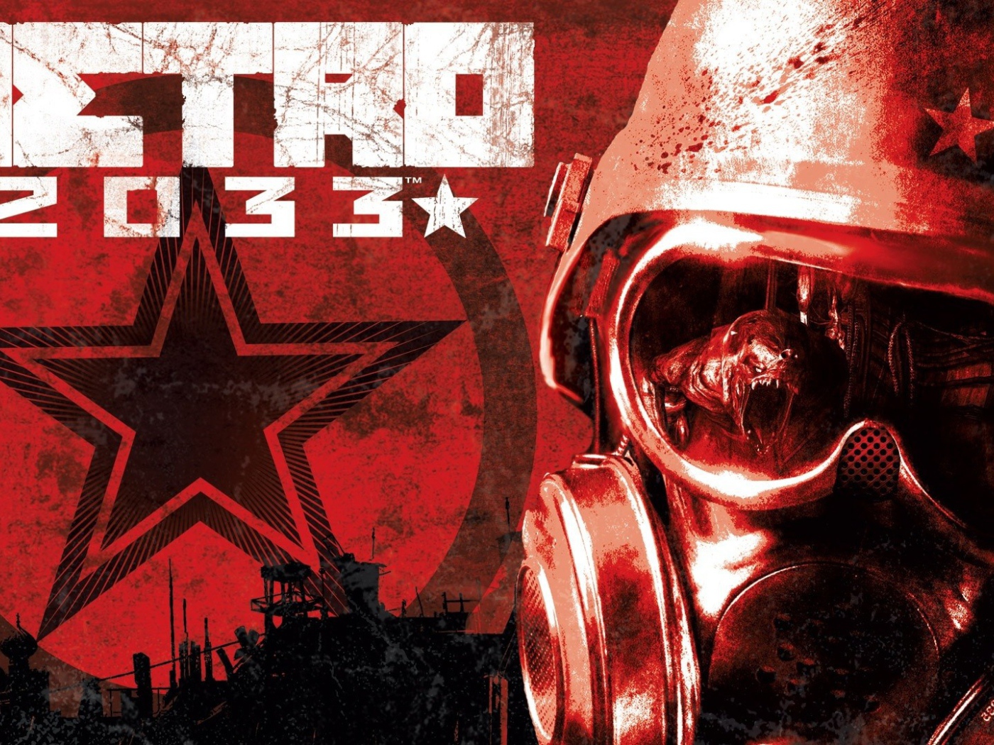Постер популярной игры Metro 2033