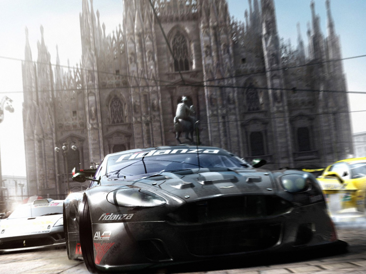 Гонка в игре Race Driver GRID