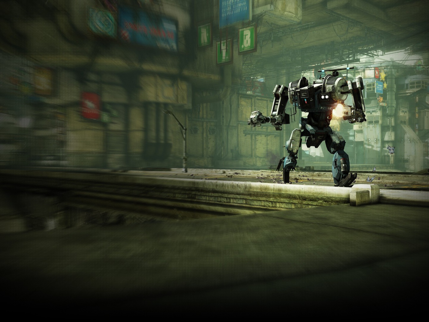 Робот в игре Hawken