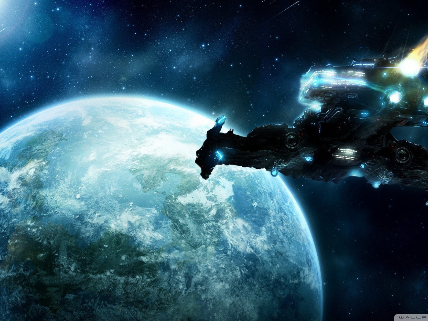 Космический корабль похож на дракона